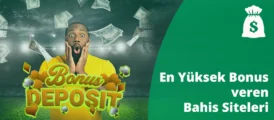 En yüksek bonus veren bahis siteleri